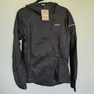 Patagonia Women’s Houdini Jacket Medium Black NWT Lightweight Windbreaker Outdoo
